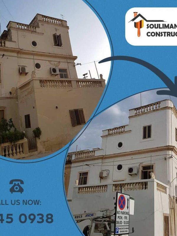 تصاميم سوشيال ميديا لشركة دهان وتشطيب في كندا